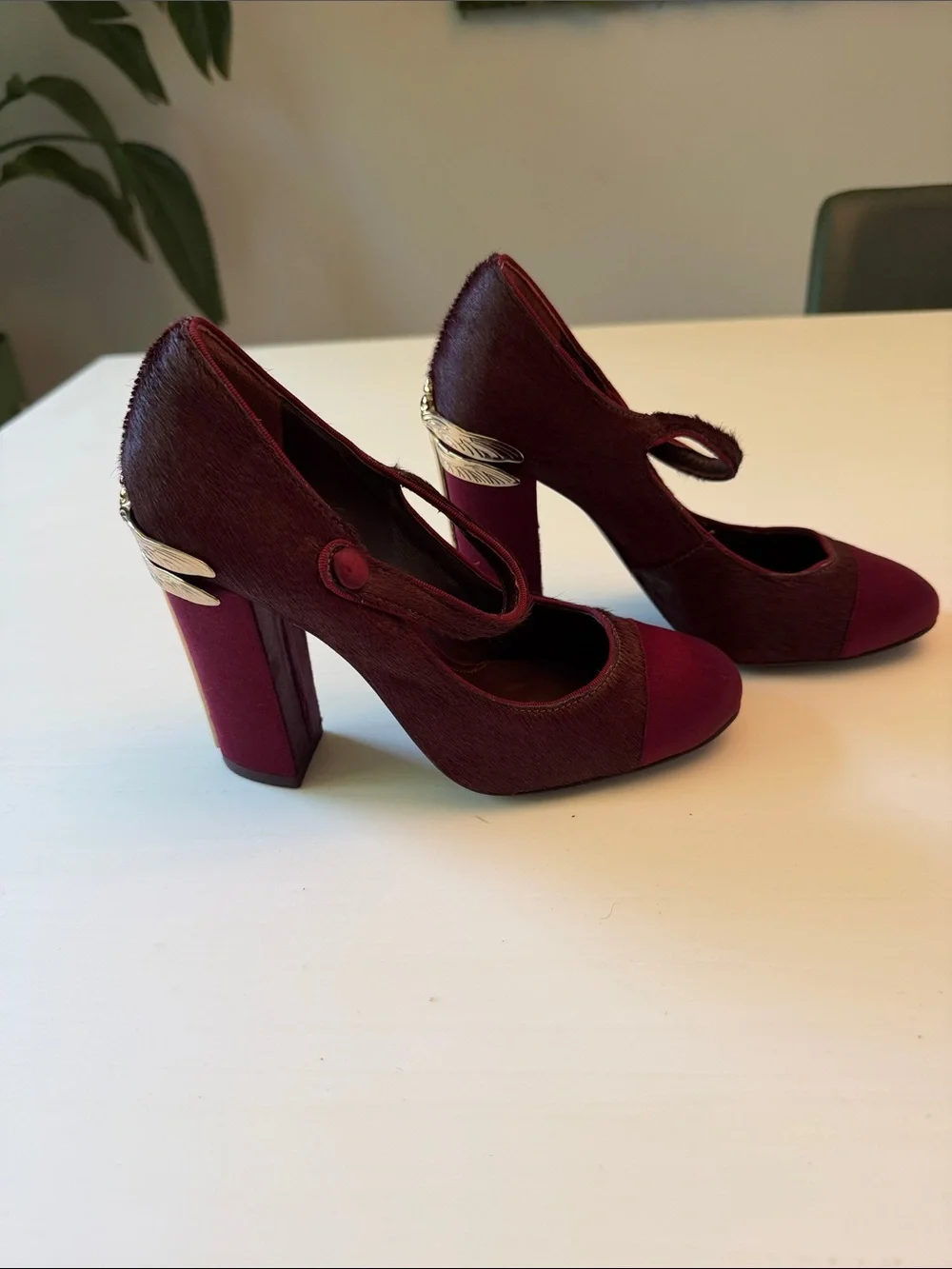 Tory Burch sophisticated burgundy